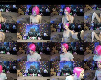 midnightpixie — 61 minute Chaturbate female cam show download, 720p, May 21, 2019